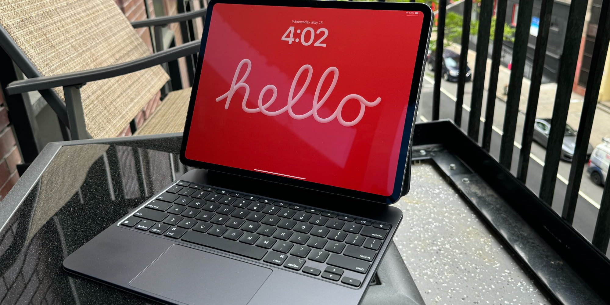 iPad Pro with Magic Keyboard