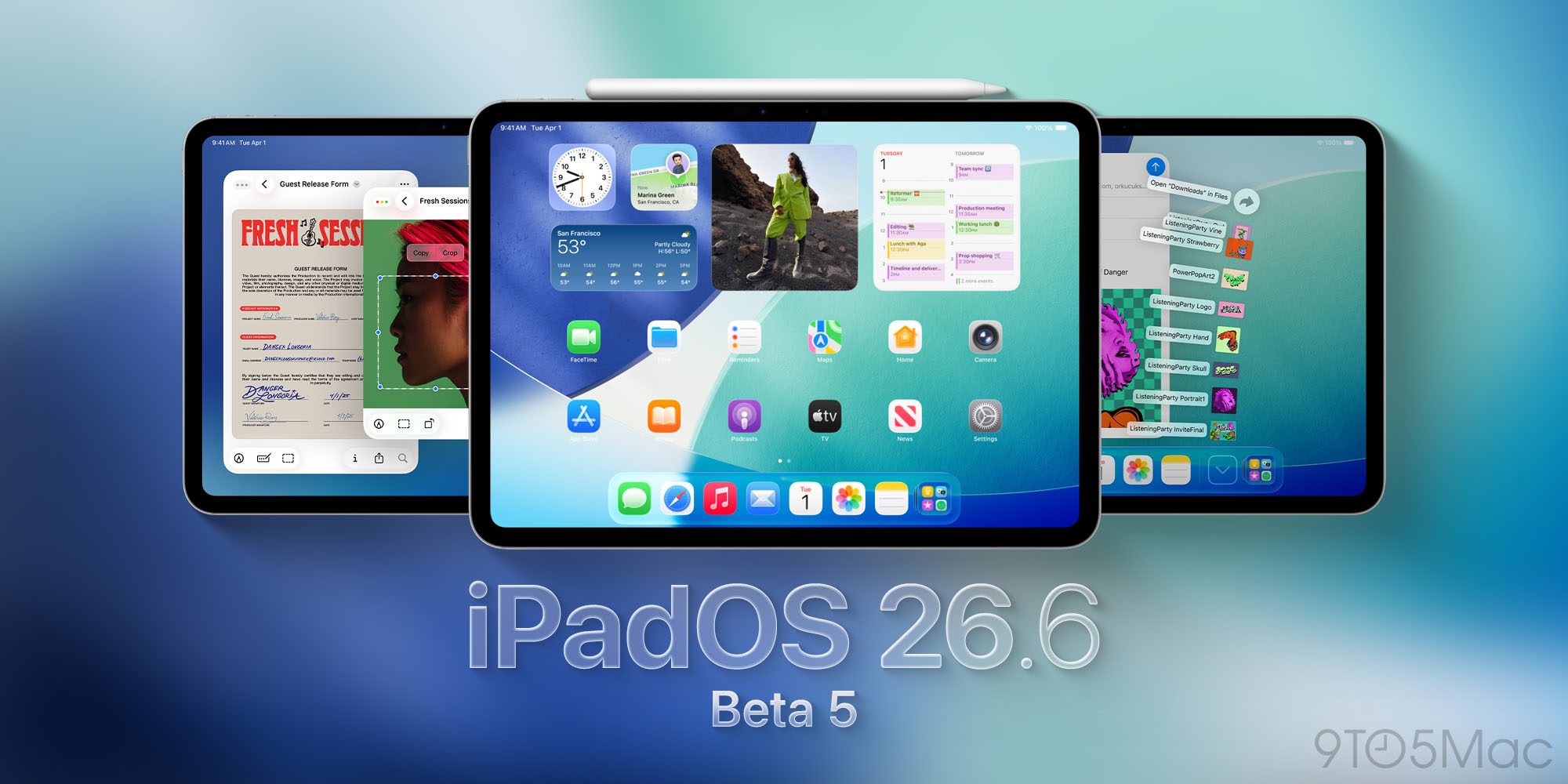 iPadOS 26.6 beta 5